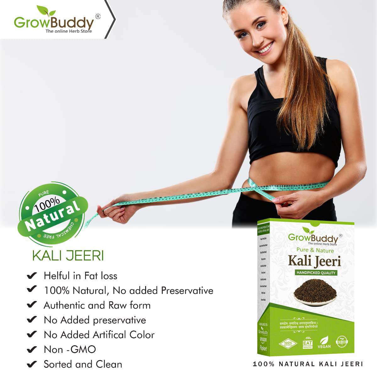 GrowBuddy Original Kali Jeeri - 100 grams